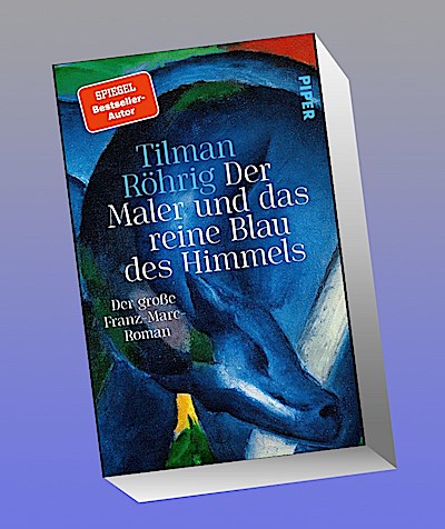 Der Maler und das reine Blau des Himmels