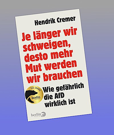 Je länger wir schweigen, desto mehr Mut werden wir brauchen